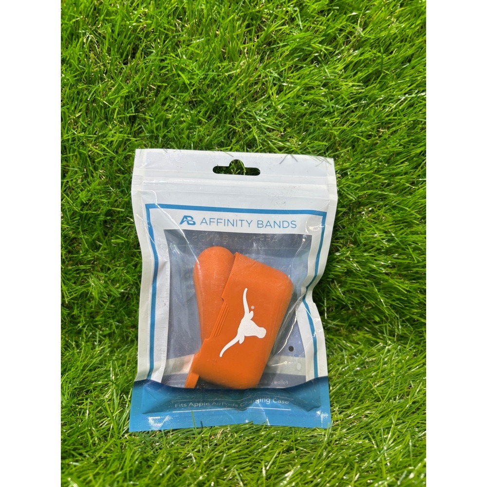 Affinity Bands Texas Longhorns AirPods Case Cover Burnt Orange NCAA C-AAP2-304